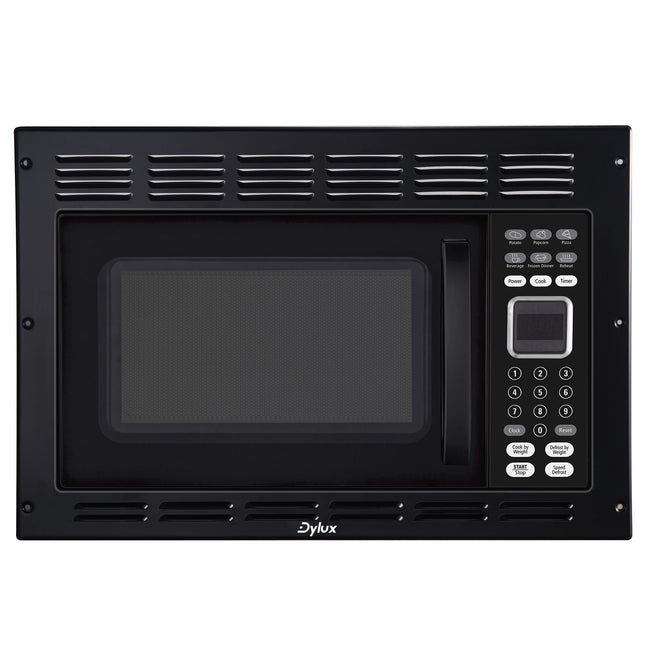 Dylux 0.9 cu. ft. 900W Built-In Microwave Oven with Auto Cook, Multi Timer, Child-Lock