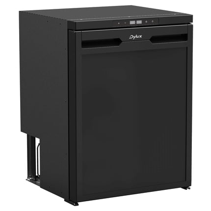Dylux 2.3 cu. ft. 12V Built-In Fridge - DC Compressor, LED Display, Fridge & Freezer Zones