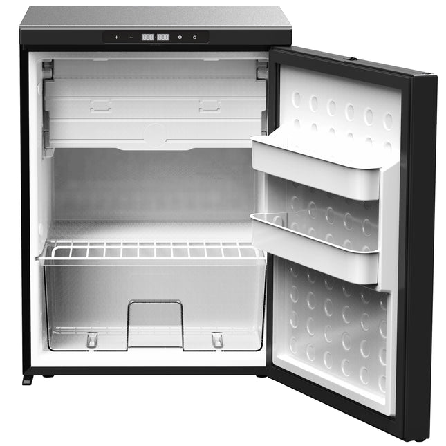 Dylux 2.3 cu. ft. 12V Built-In Fridge - DC Compressor, LED Display, Fridge & Freezer Zones