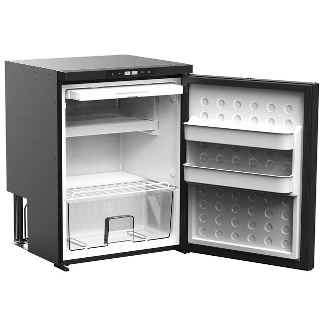 Dylux 2.3 cu. ft. 12V Built-In Fridge - DC Compressor, LED Display, Fridge & Freezer Zones