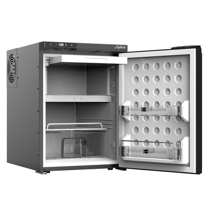 Dylux 1.7 cu. ft. 12V Built-In Fridge - DC Compressor, LED Display, Fridge & Freezer Zones