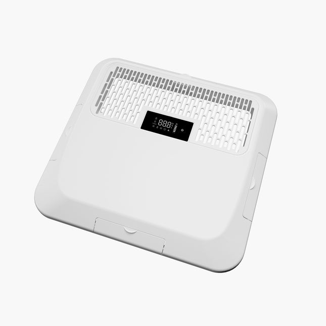 Dylux 15,000 BTU Roof-Mount RV AC with Heat Pump – Quiet, Non-Ducted for RVs & Vans