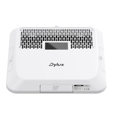 Dylux 15,000 BTU Roof-Mount RV Air Conditioner with Heat Pump – Quiet, Non-Ducted for RVs & Vans