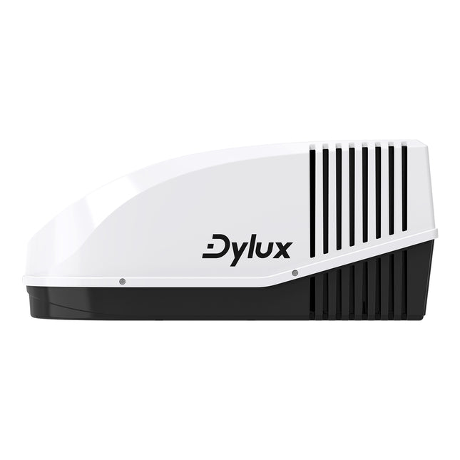 Dylux 15,000 BTU Roof-Mount RV Air Conditioner with Heat Pump – Quiet, Non-Ducted for RVs & Vans