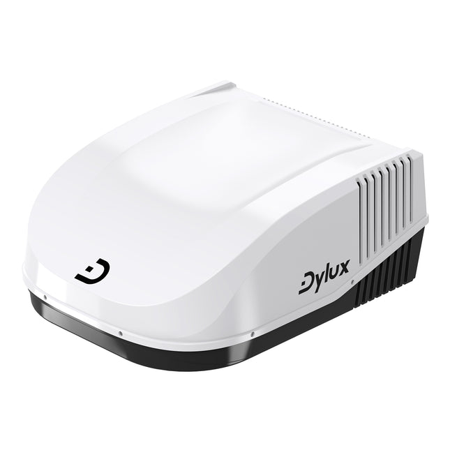 Dylux 15,000 BTU Roof-Mount RV Air Conditioner with Heat Pump – Quiet, Non-Ducted for RVs & Vans