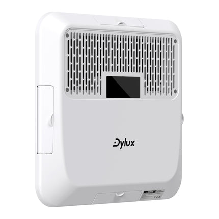 Dylux 15,000 BTU Roof-Mount RV Air Conditioner with Heat Pump – Quiet, Non-Ducted for RVs & Vans