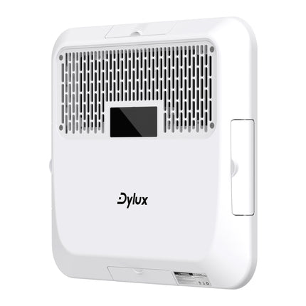 Dylux 15,000 BTU Roof-Mount RV Air Conditioner with Heat Pump – Quiet, Non-Ducted for RVs & Vans