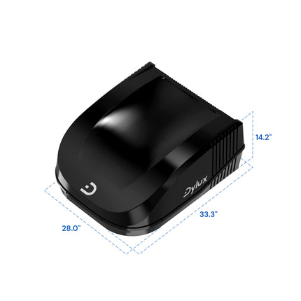 Dylux 15,000 BTU Roof-Mount RV Air Conditioner with Heat Pump – Quiet, Non-Ducted for RVs & Vans