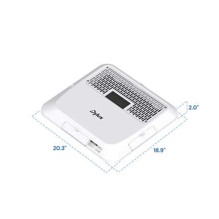 RV Lightweight Non-Ducted Air Distribution Box with Easy Installation Design