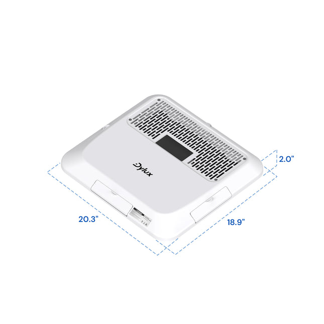 RV Lightweight Non-Ducted Air Distribution Box with Easy Installation Design
