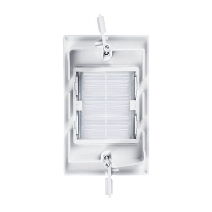 Dylux Brush Wall Plate with Wings - Tool-Free Install, No Back Box Needed