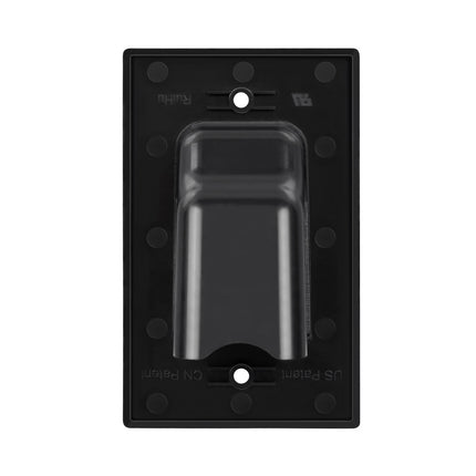 Dylux Single Gang Recessed Wall Plate for Low Voltage Cables