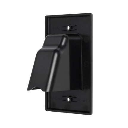 Dylux Single Gang Recessed Wall Plate for Low Voltage Cables