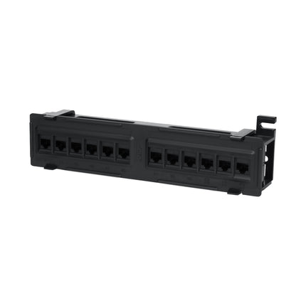 Dylux Cat.6 UTP Patch Panel with Rack Mount and Small Punch Down Tool and Cable Management