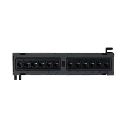 Dylux Cat.6 UTP Patch Panel with Rack Mount and Small Punch Down Tool and Cable Management