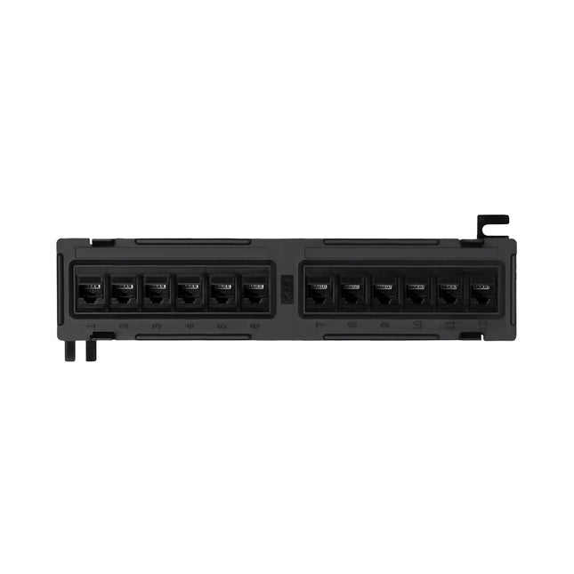 Dylux Cat.6 UTP Patch Panel with Rack Mount and Small Punch Down Tool and Cable Management