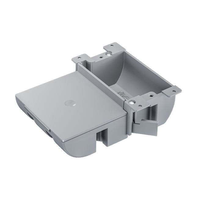 Dylux 1 Gang Old Work Electrical Box | 17 Cu. In. PVC Junction Box, ETL Listed for Retrofit & Home Wiring Projects