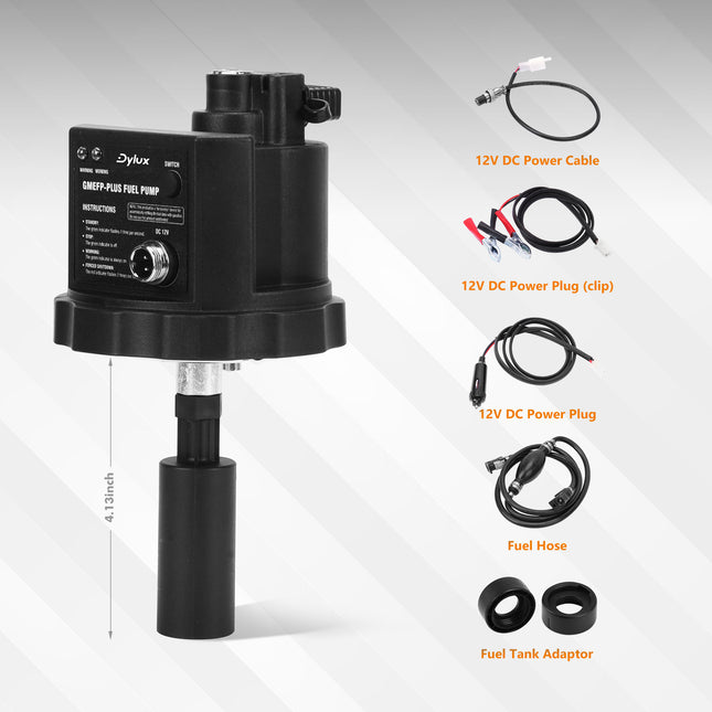 Dylux Automatic Fuel Transfer Pump for Generators – Hands-Free, Multi-Fuel Compatible