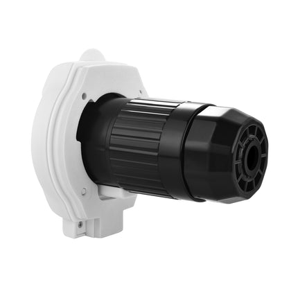 Dylux RV 125/250V 50A Twist-Lock Power Inlet with 3-Prong Plug, LED Indicator & ETL Listed – For RVs and Boats