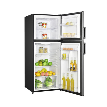 Dylux 10 cu. ft. Dual-Zone RV Refrigerator – 12/24V DC, Low Noise, Auto Defrost