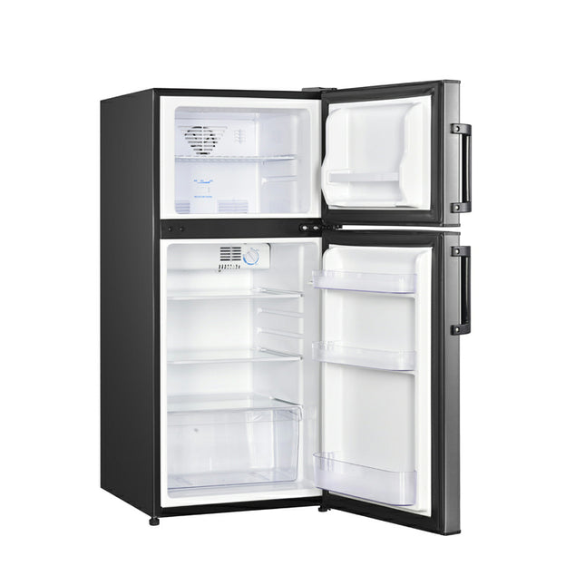 Dylux 4.4 cu. ft. Dual-Zone RV Refrigerator – 12V/24V DC, No-Frost Cooling, CSA Certified