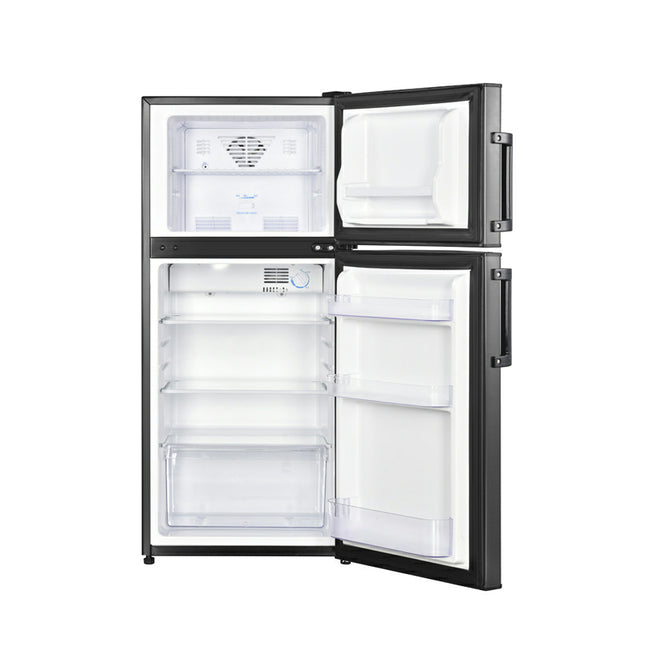 Dylux 4.4 cu. ft. Dual-Zone RV Refrigerator – 12V/24V DC, No-Frost Cooling, CSA Certified