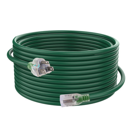 Dylux 15 Amp Power Cord Set – 25/30 Feet with Fully Molded Ends for Harsh Environments