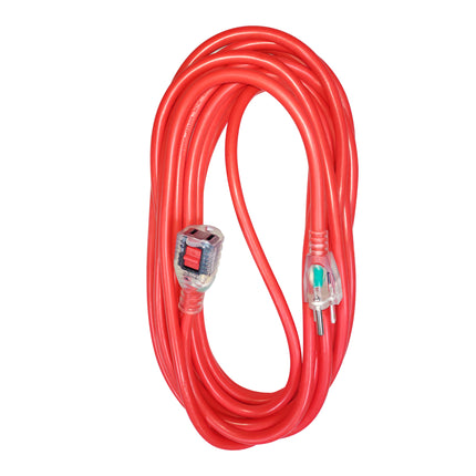 Dylux 15 Amp Power Cord Set – 25/30 Feet with Fully Molded Ends for Harsh Environments