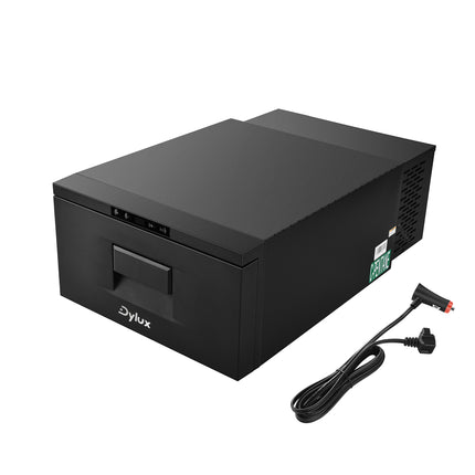 Dylux 0.73 cu. ft. Built-In Drawer Refrigerator - 12/24V DC & 100-240V AC Dual Power for RVs, Campers, and Trucks