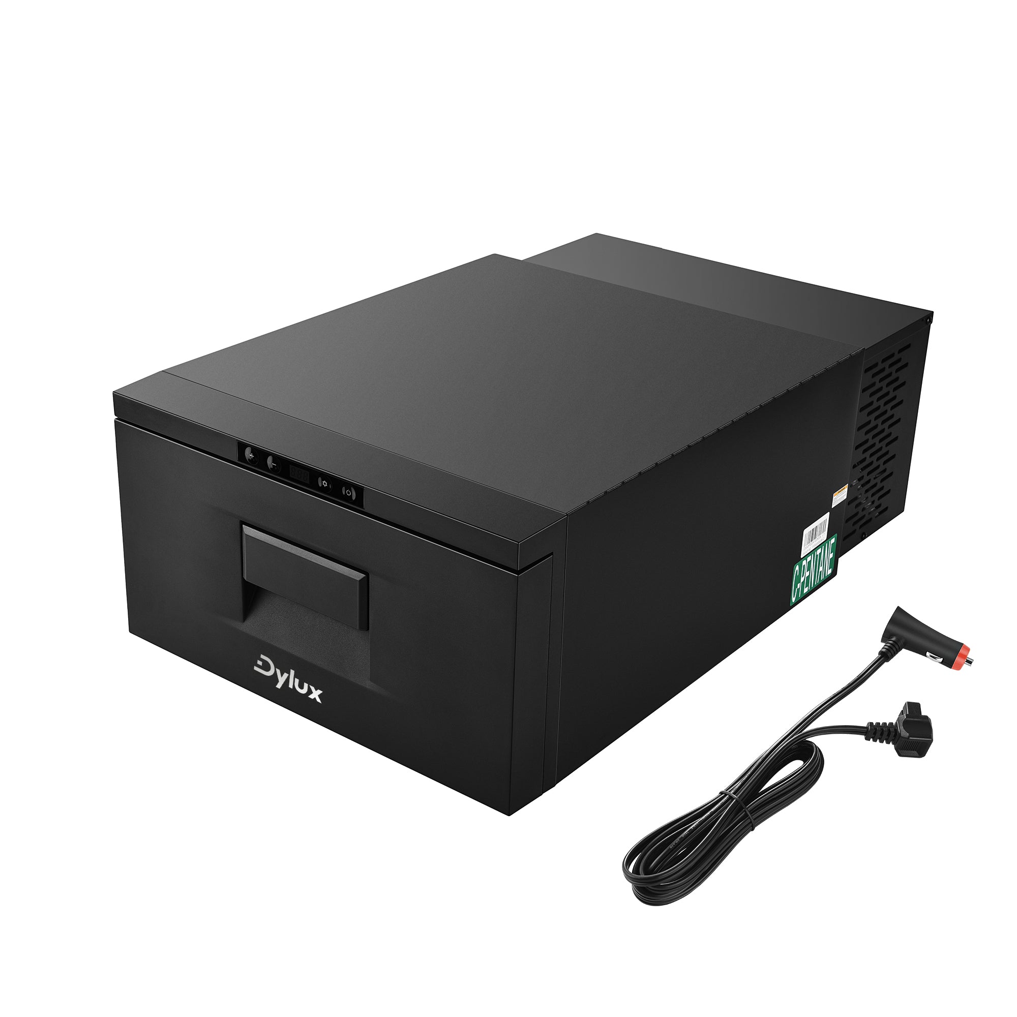 Dylux 0.73 cu. ft. Built-In Drawer Refrigerator - 12/24V DC & 100-240V AC Dual Power for RVs, Campers, and Trucks