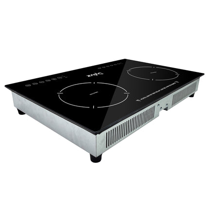 Dylux Dual Burner RV Induction Cooktop – 1800W, Touch Control, Space-Saving Design
