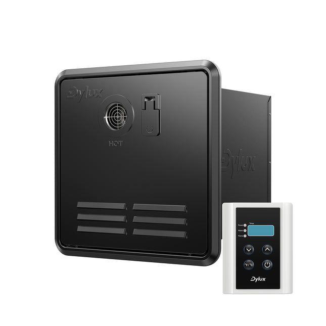 Dylux RV Tankless Propane Water Heater – 60,000 BTU/h, 2.4 GPM, Auto Frost Protection, ETL/CE/RoHS Approved