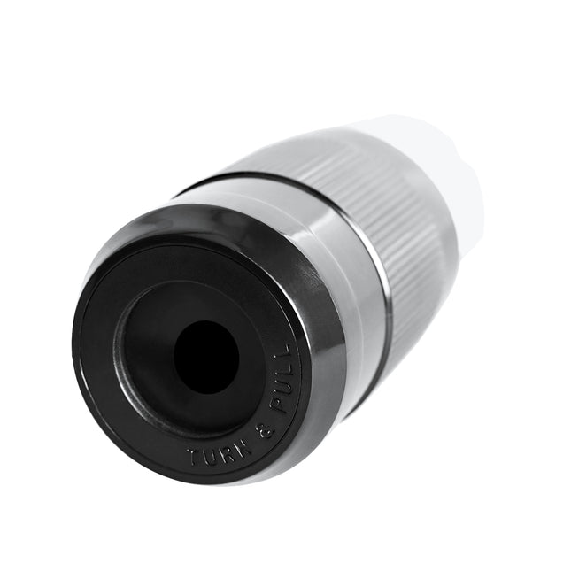 Dylux Waterproof Female Shore Power Connector - Twist-Lock Design