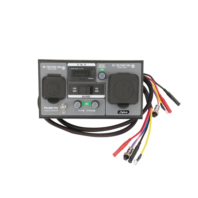 Dylux Parallel & Series Connection Kit for Inverter Generators – Dual Voltage 120V/240V Support