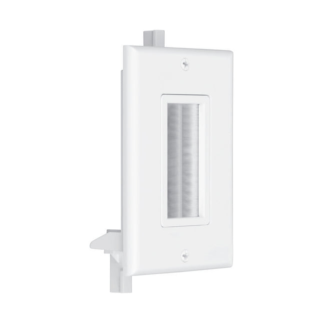 Dylux Decora Brush Wall Plate with Rear Bracket – Standard Size